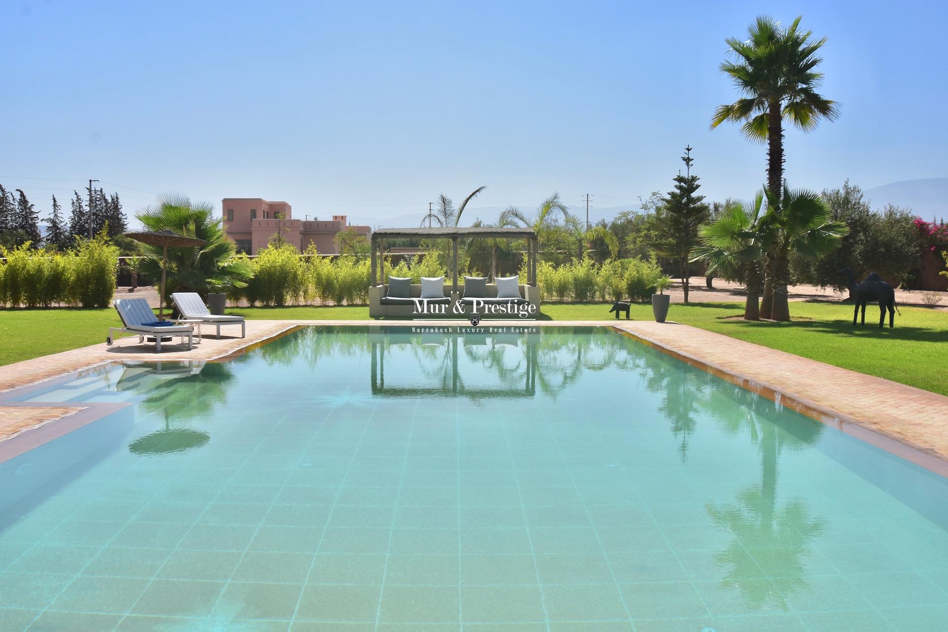 Agence Immobilière Marrakech - Propriété Moderne à Vendre 