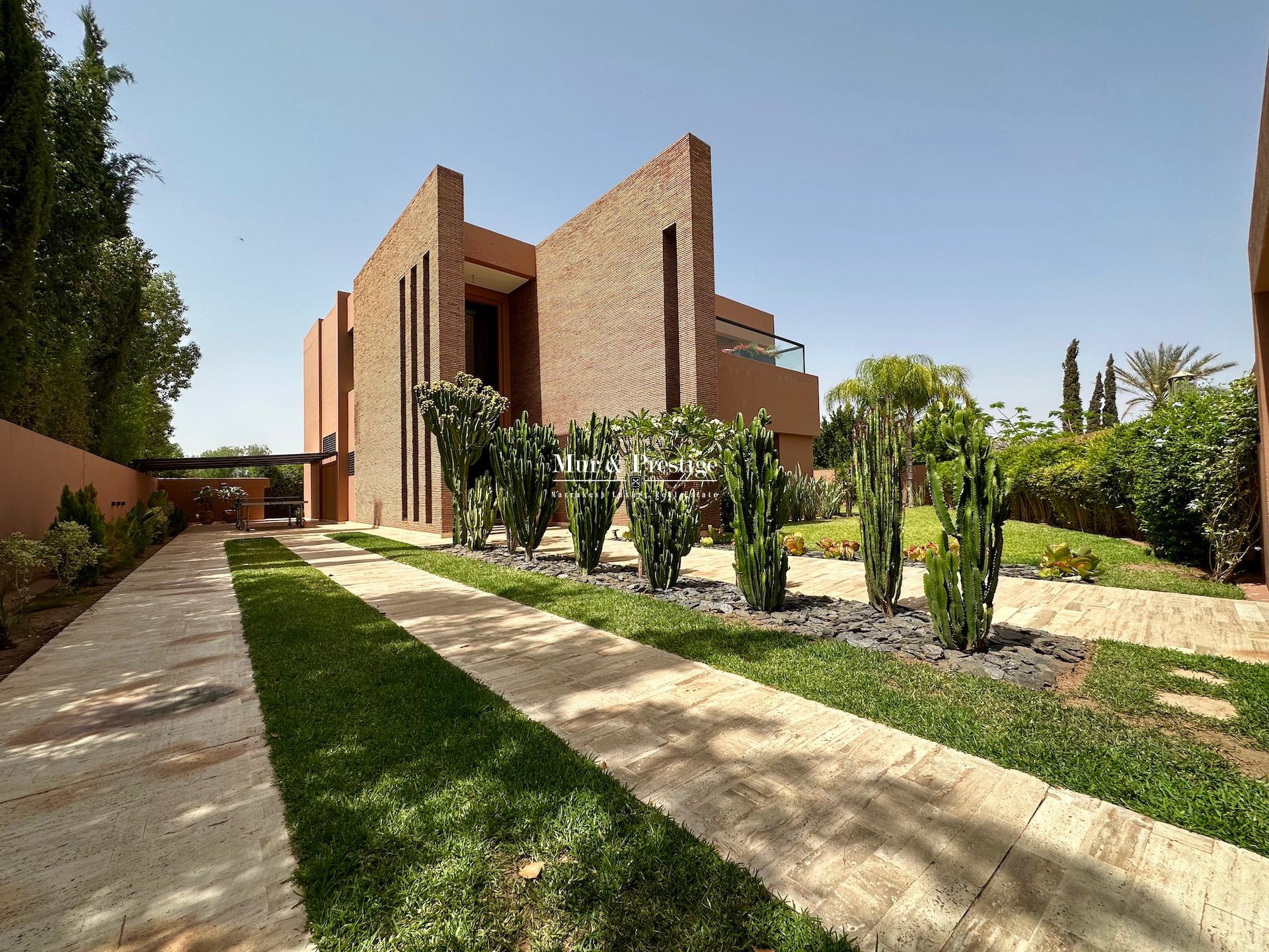Golf Amelkis Marrakech – Coquette Maison à Vendre