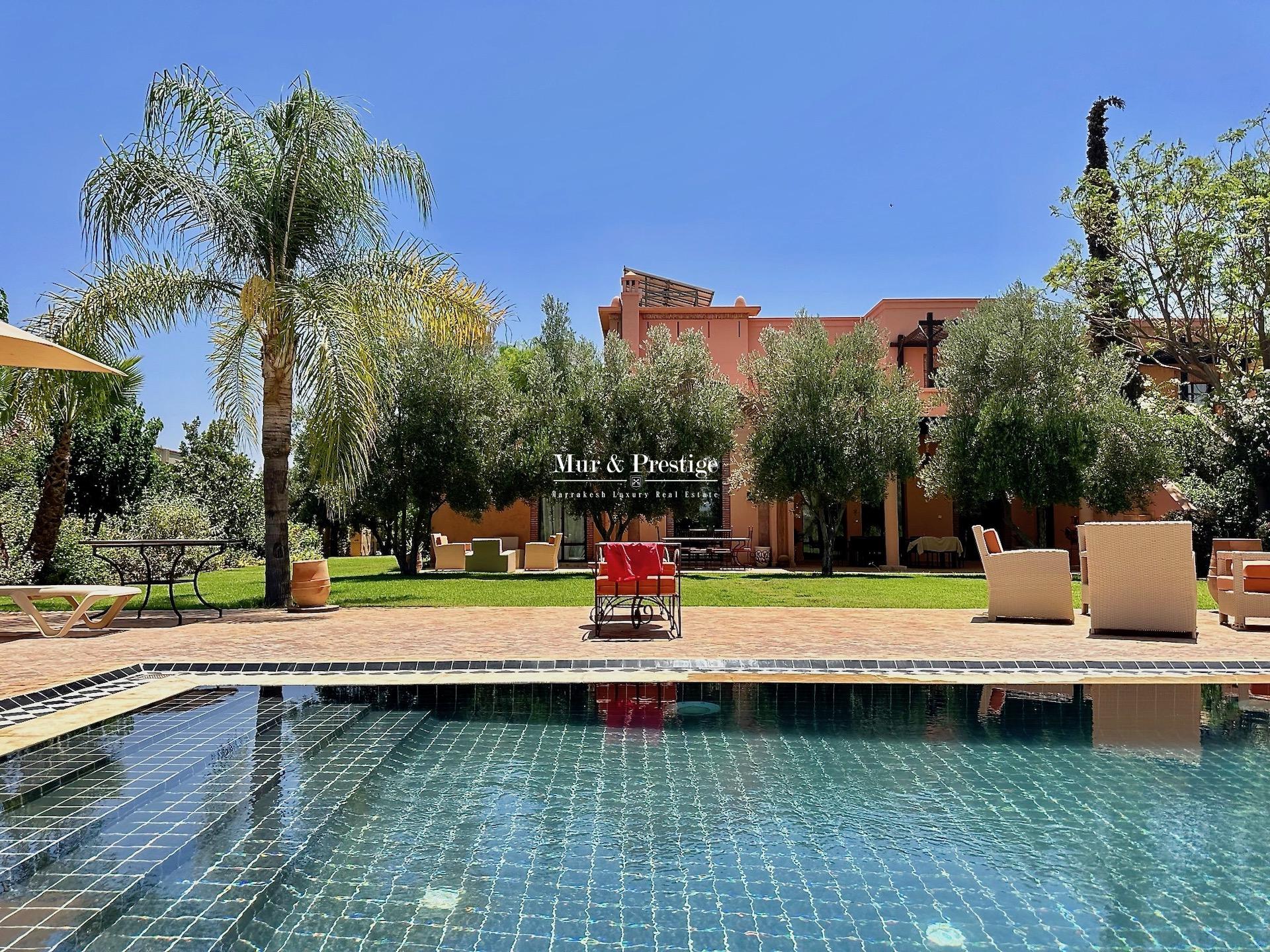 Maison sur Golf à Marrakech - Agence Immobilière